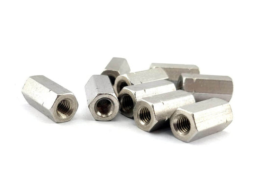 Sechskant-Verbindungsmuttern DIN 6334 Sechskantmuttern aus Edelstahl