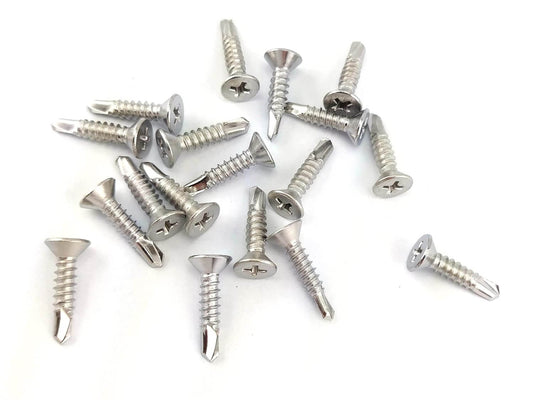 Bohrschrauben mit Senkkopf DIN 7504 O Kreuzschlitz Selbstbohrschrauben aus Edelstahl