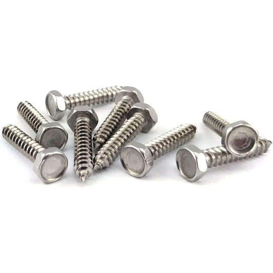 Blechschrauben DIN 7976 Sechskant aus Edelstahl