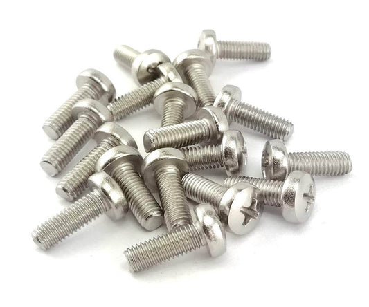 Linsenkopfschrauben DIN 7985 mit Kreuzschlitz Phillips aus Edelstahl