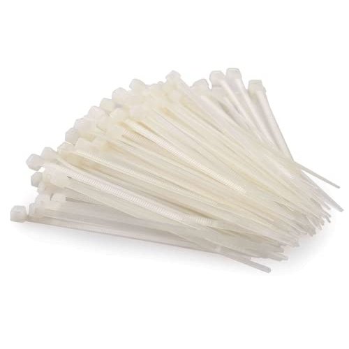 Kabelbinder Kabelschelle Kabelstrapse Set Nylon Schwarz oder Weiß