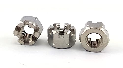 Kronenmuttern Metrisch DIN 935 aus Edelstahl