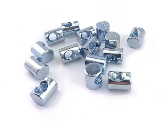 Quermutterbolzen Exzentrisch Möbel-Zylindermutter Unsymmetrisch Kreuz Dübel